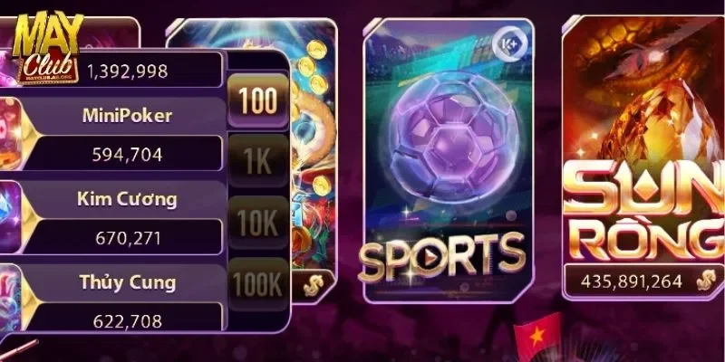 Những chương trình quà tặng khi tham gia MAYCLUB đơn giản